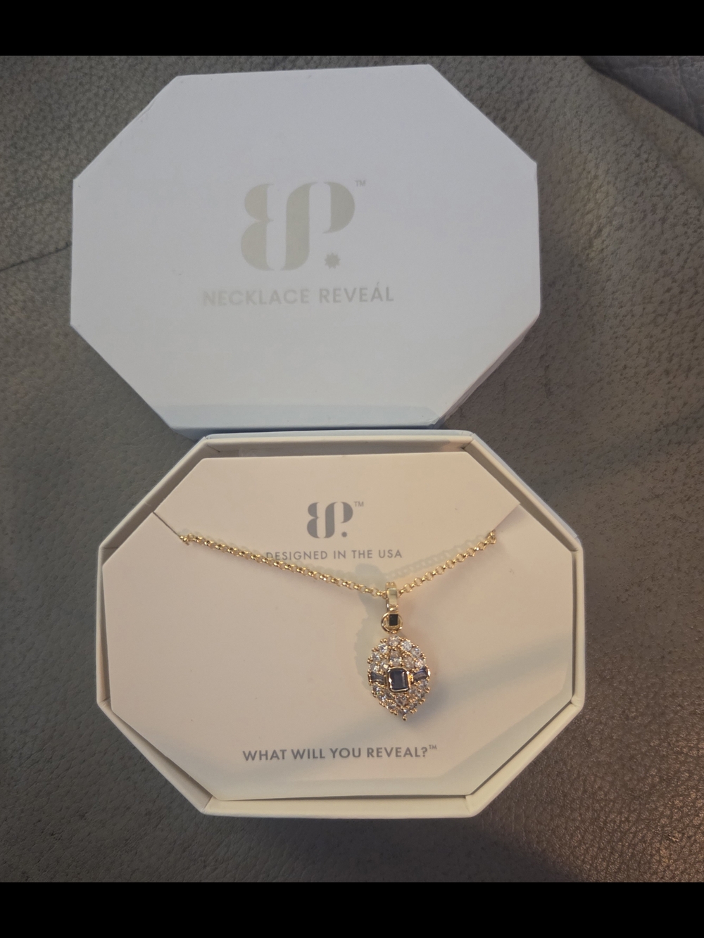 Bomb Party Necklace Statement Made NK49508 Gold Plating